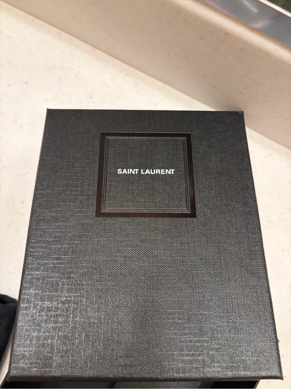 Saint Laurent luxurious croc